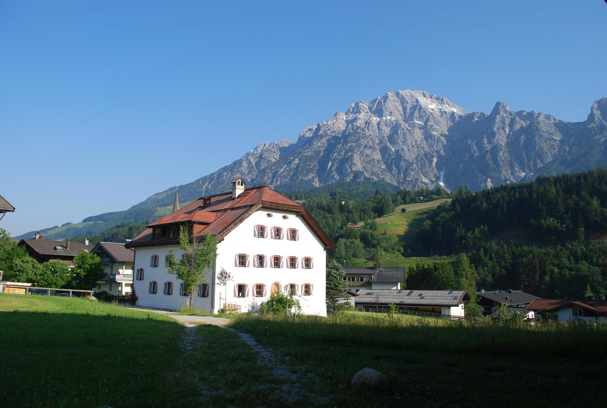 Ansitz Wirtsgut - Familienappartements In Den Bergen Leogang Exteriér fotografie
